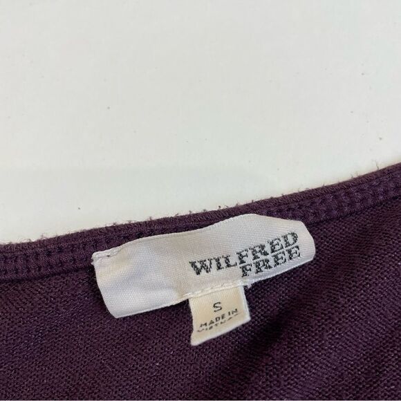 Aritzia Wilfred Free Aneta Long Sleeve Top Sz Small - Picture 6 of 9